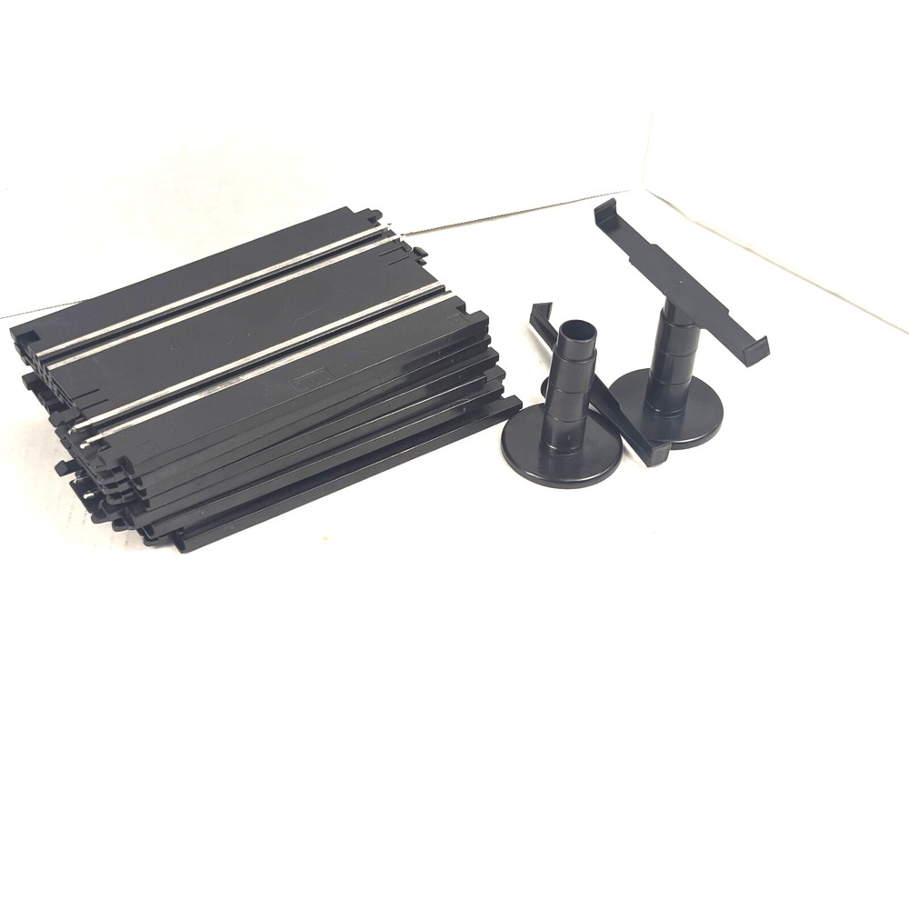 ARTIN 1/43 Scale 2-Lane Straight Track With Hook – Lot of 7 OEM Track Pieces